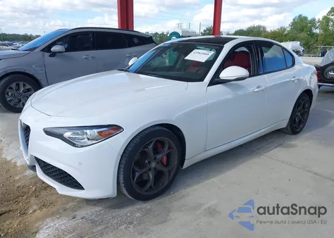 2019 Alfa Romeo Giulia Ti Sport Awd из США, поврежденный, VIN ZARFANBN3K7614991